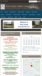Mobile Screenshot of holyfamilyhhi.org
